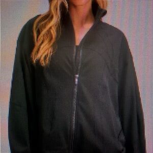 lululemon athletica Black Bomber Jacket